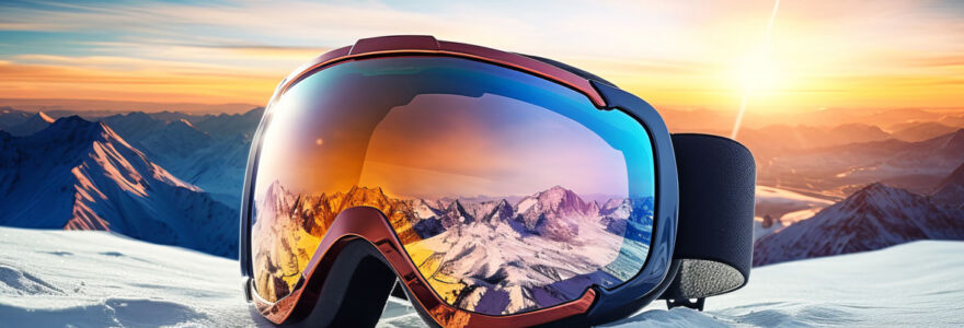 Lunettes de soleil pour le ski alpin